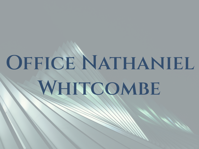 The Law Office Of Nathaniel B. Whitcombe