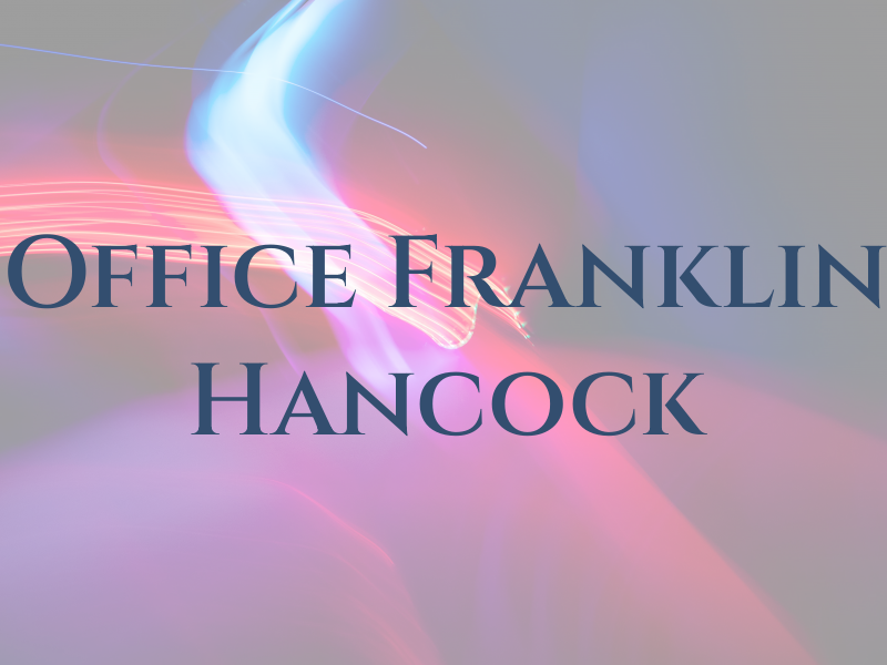The Law Office Of Franklin S. Hancock
