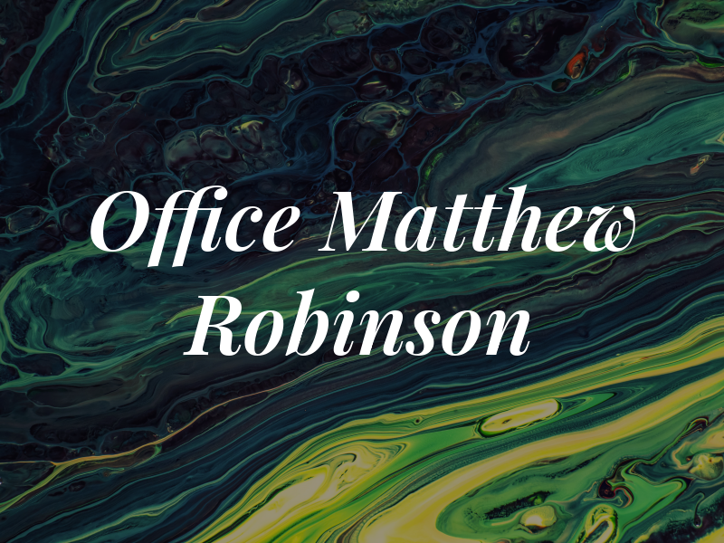 The Law Office of Matthew Robinson