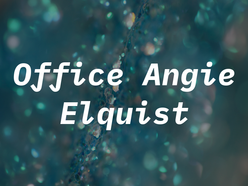 The Law Office of Angie M. Elquist