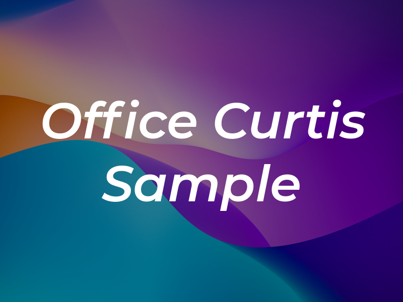 The Law Office of Curtis M. Sample