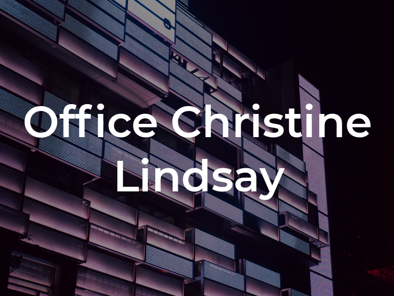 The Law Office of Christine A. Lindsay
