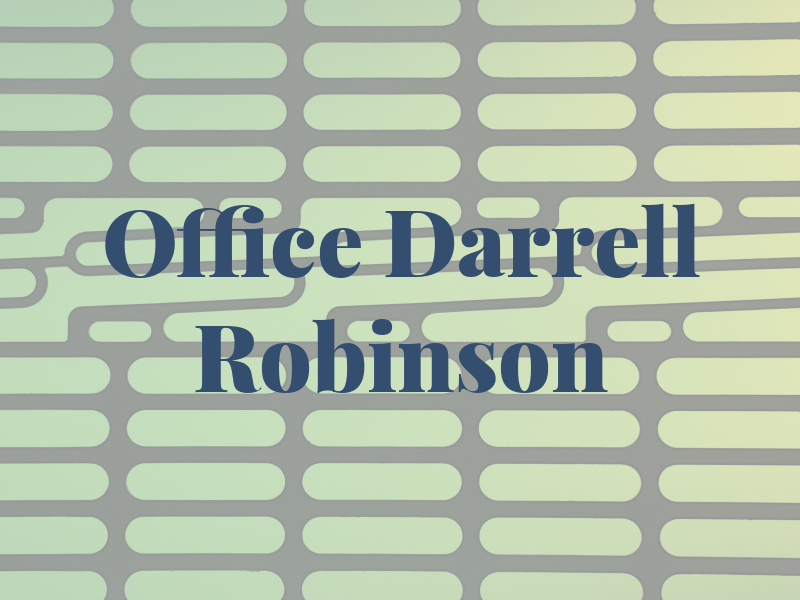 The Law Office of Darrell Robinson