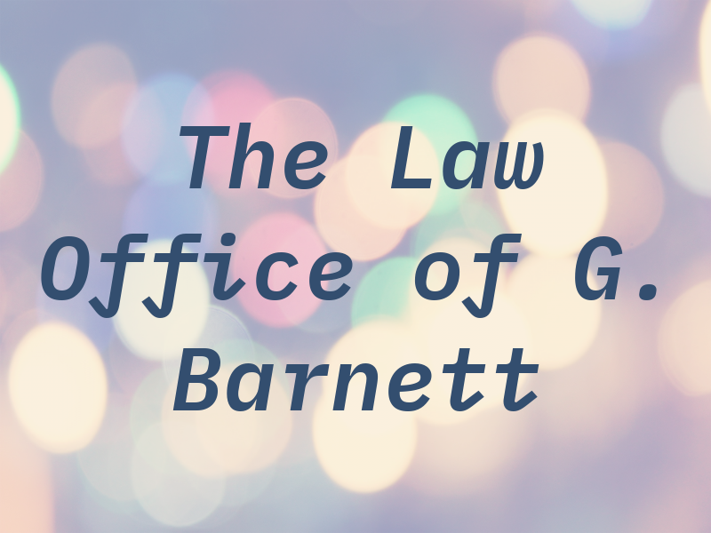 The Law Office of G. Barnett