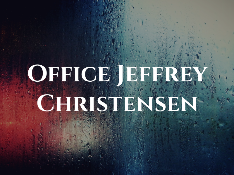 The Law Office of Jeffrey Christensen