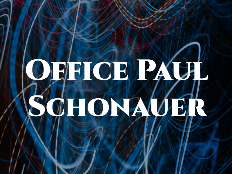 The Law Office of Paul E. Schonauer