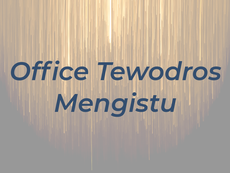 The Law Office of Tewodros Mengistu