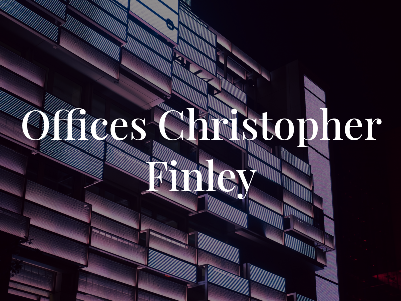 The Law Offices of Christopher Finley