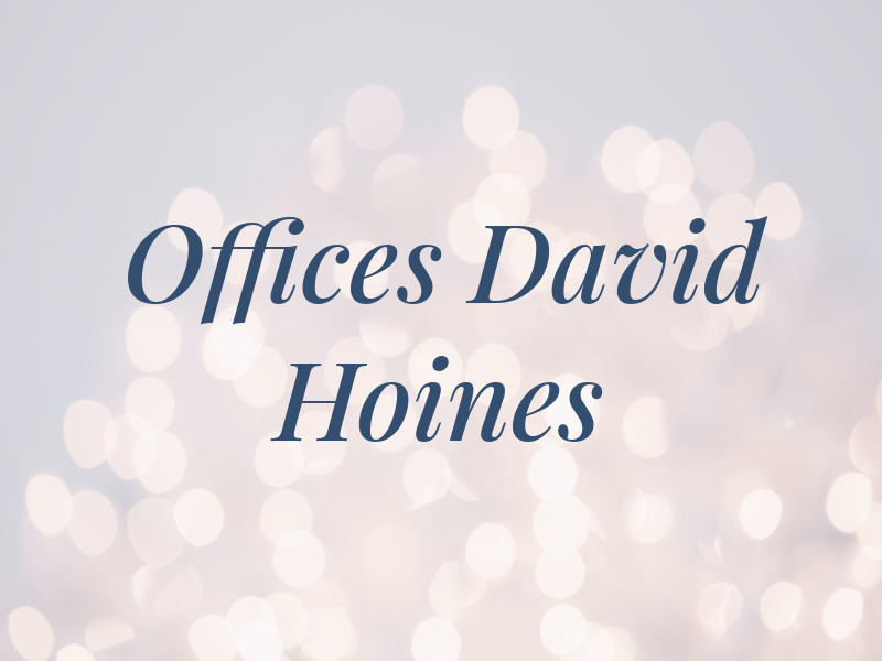 The Law Offices of David A. Hoines