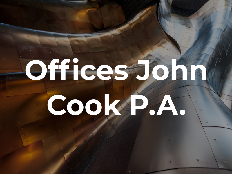 The Law Offices of John K. Cook P.A.