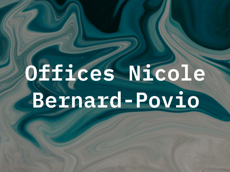 The Law Offices of Nicole Bernard-Povio