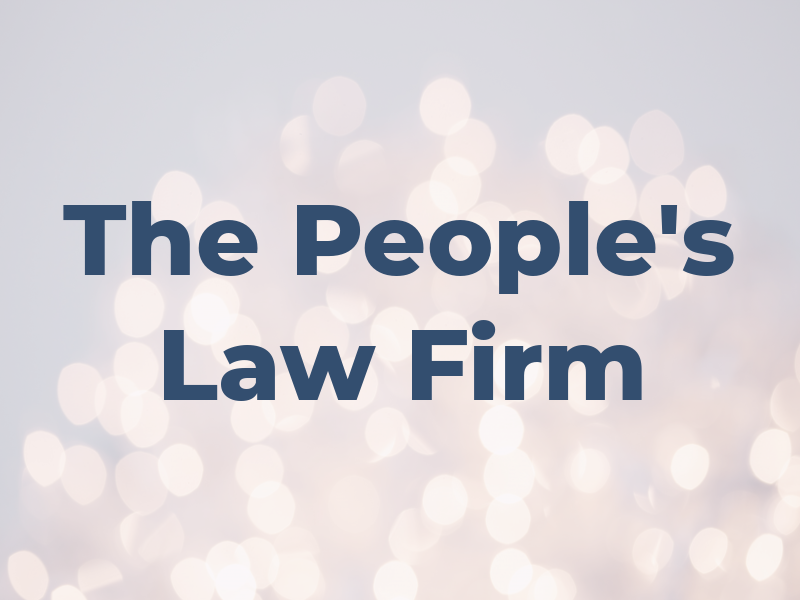 The People's Law Firm