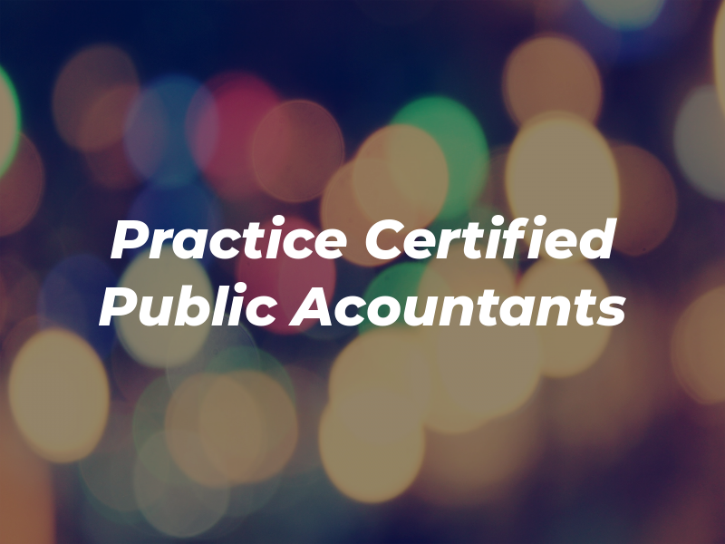 The Practice Certified Public Acountants