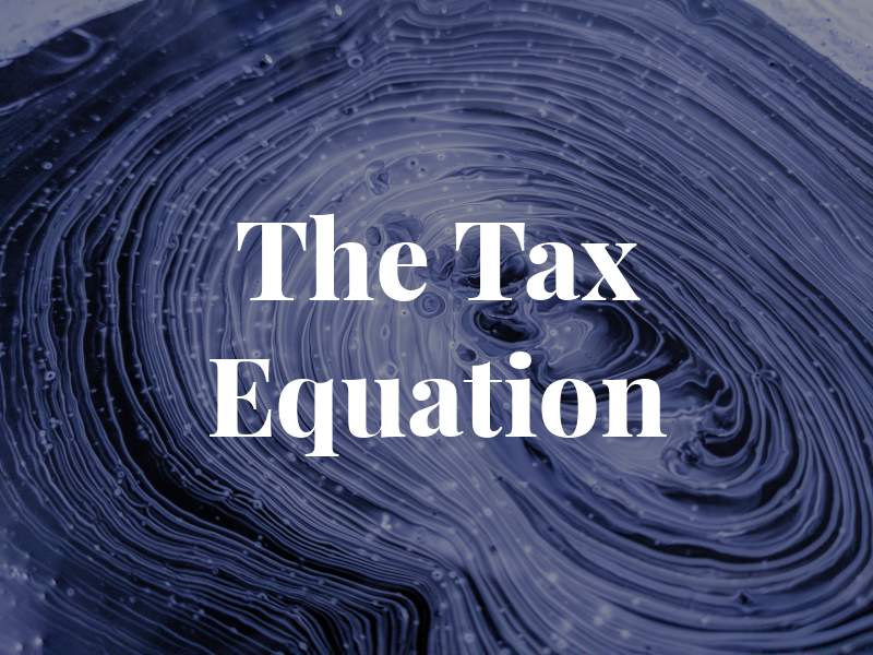 The Tax Equation