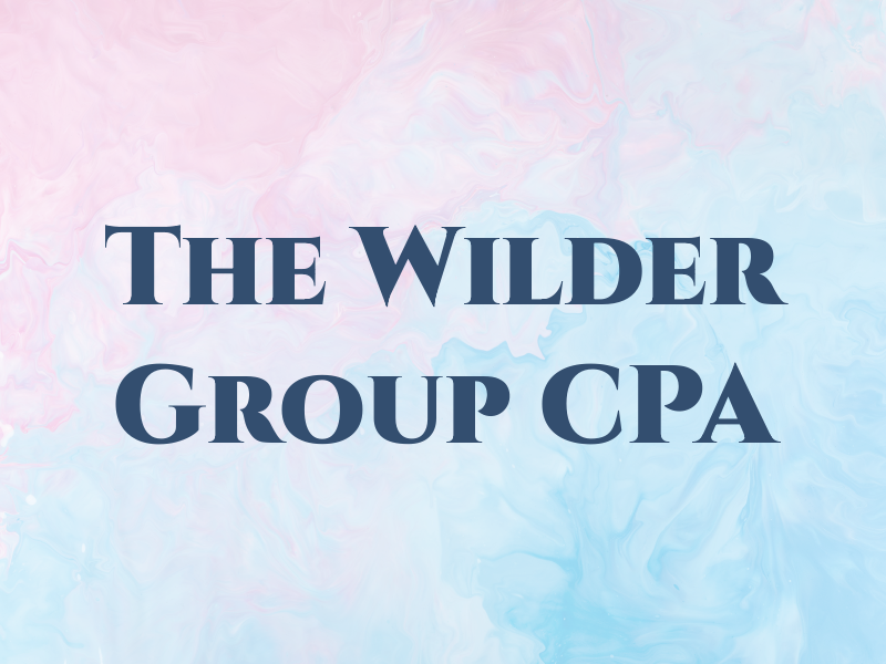 The Wilder Group CPA