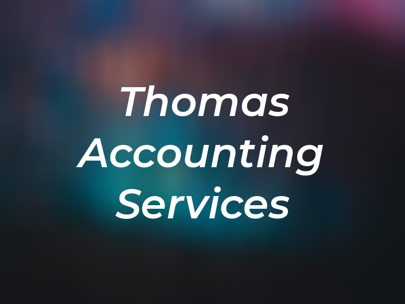 Thomas Accounting & Tax Services