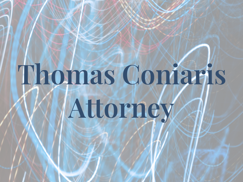 Thomas D Coniaris Attorney at Law