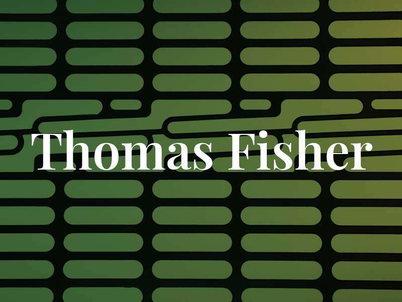Thomas Fisher