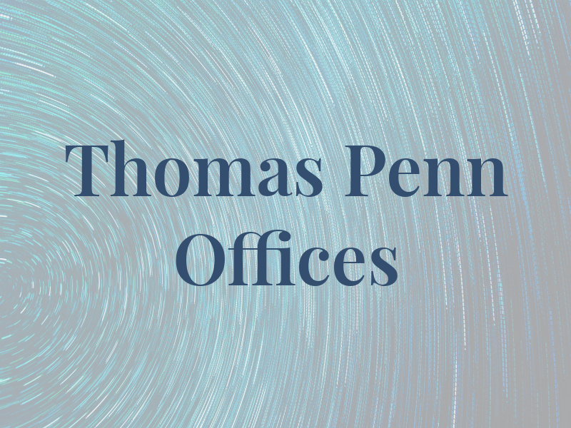 Thomas J Penn Jr Law Offices