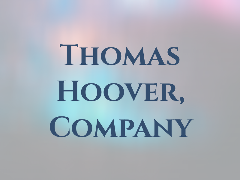Thomas J. Hoover, CPA & Company