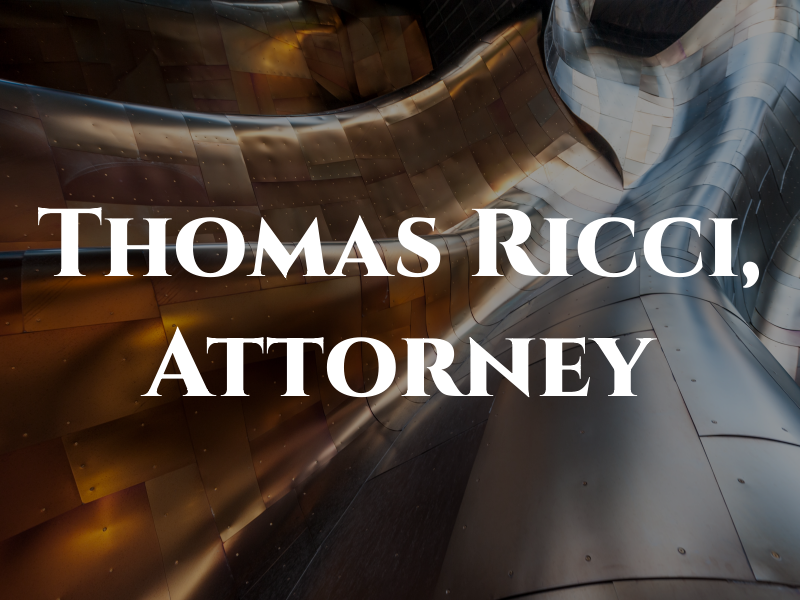 Thomas R Ricci, Attorney at Law