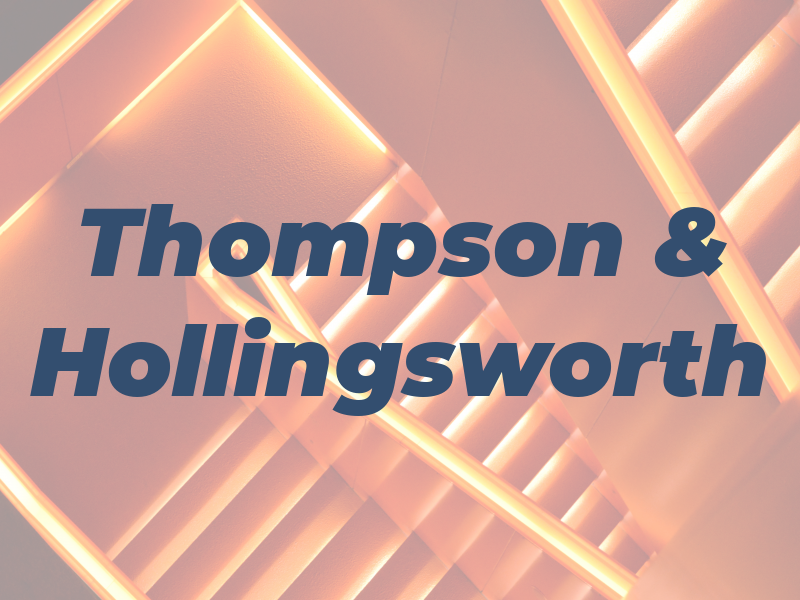 Thompson & Hollingsworth