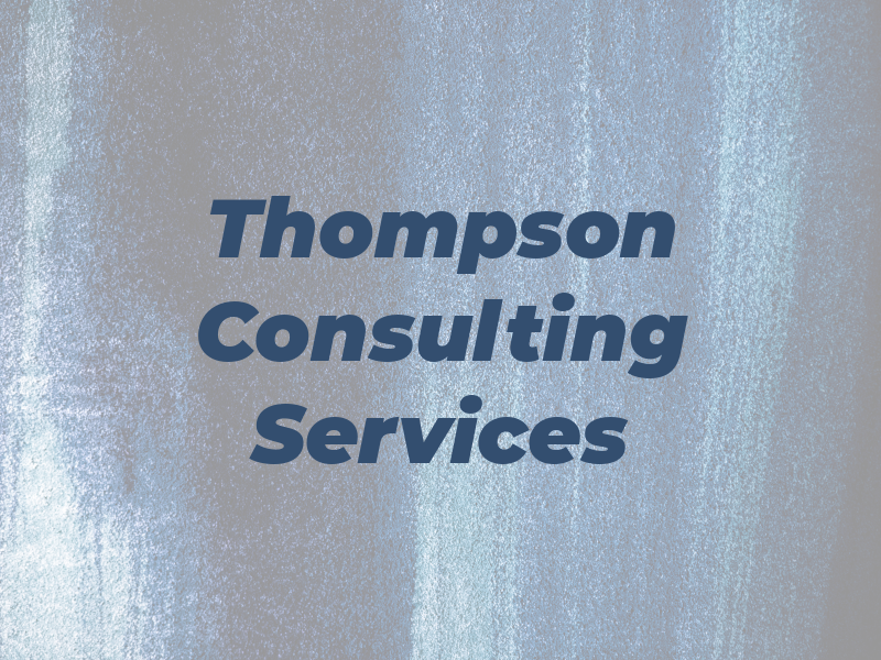 Thompson Consulting Services