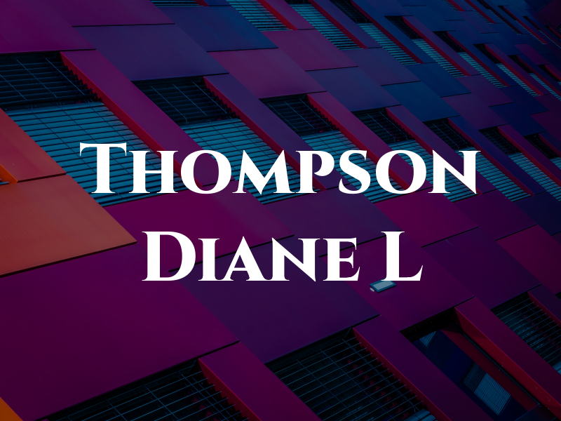 Thompson Diane L