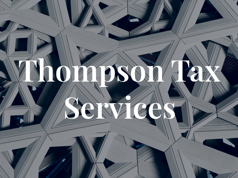 Thompson Tax Services