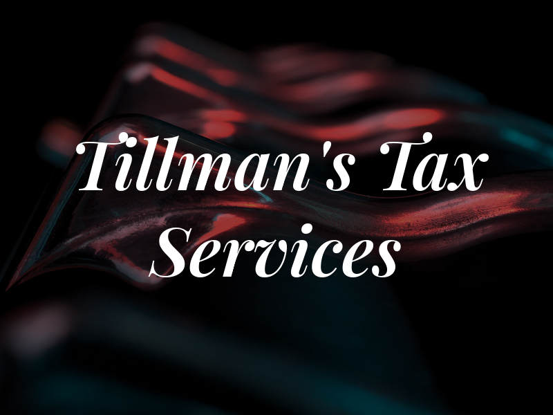 Tillman's Tax Services