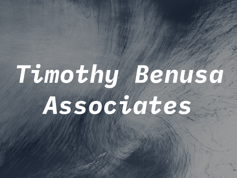 Timothy G. Benusa & Associates