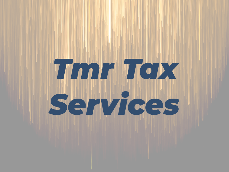 Tmr Tax Services