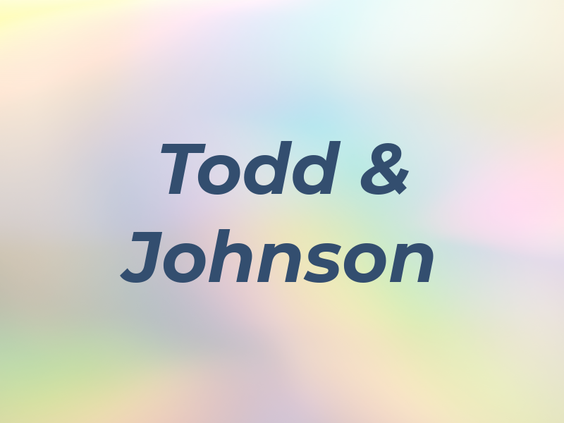 Todd & Johnson