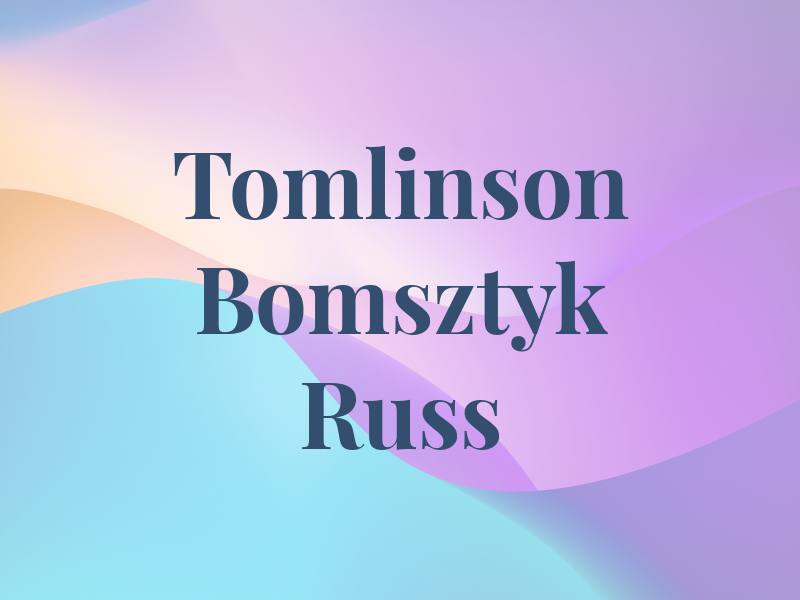 Tomlinson Bomsztyk Russ