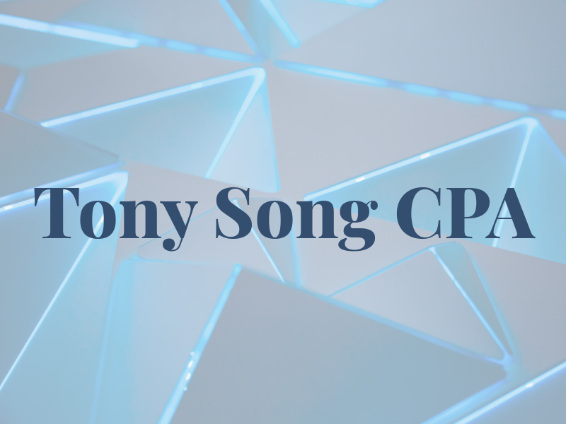 Tony Song CPA