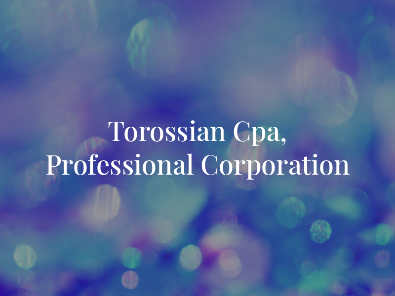 Torossian Cpa, A Professional Corporation