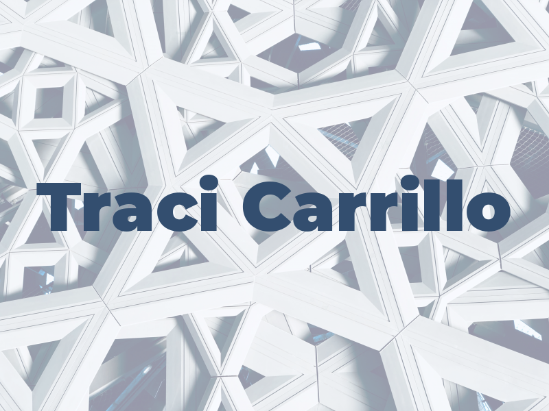 Traci Carrillo