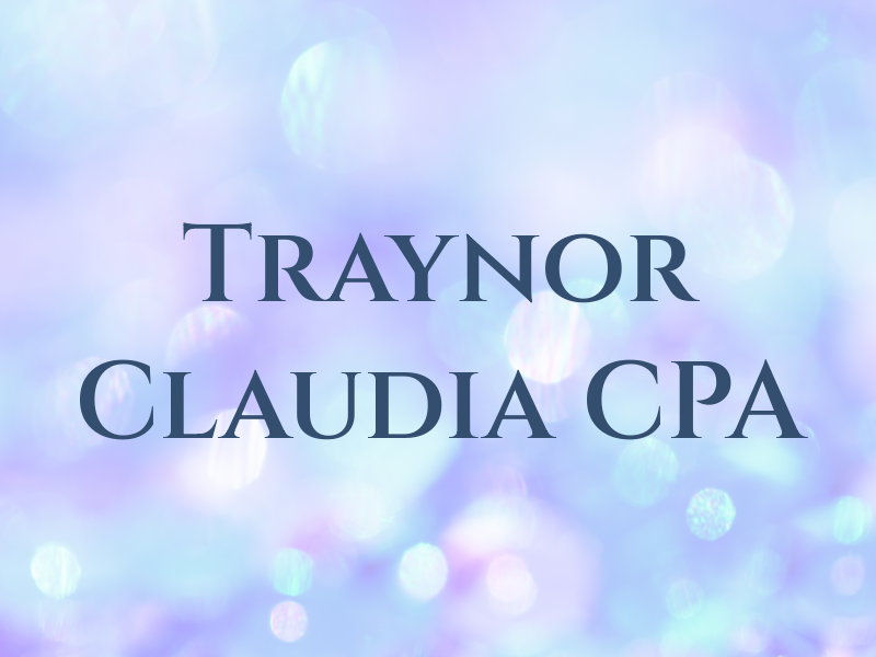 Traynor Claudia CPA