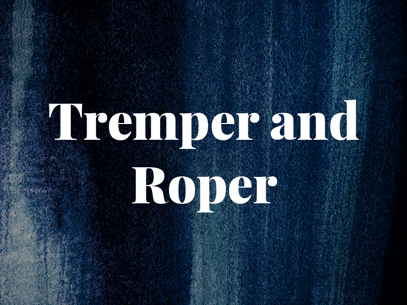 Tremper and Roper