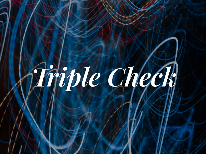 Triple Check