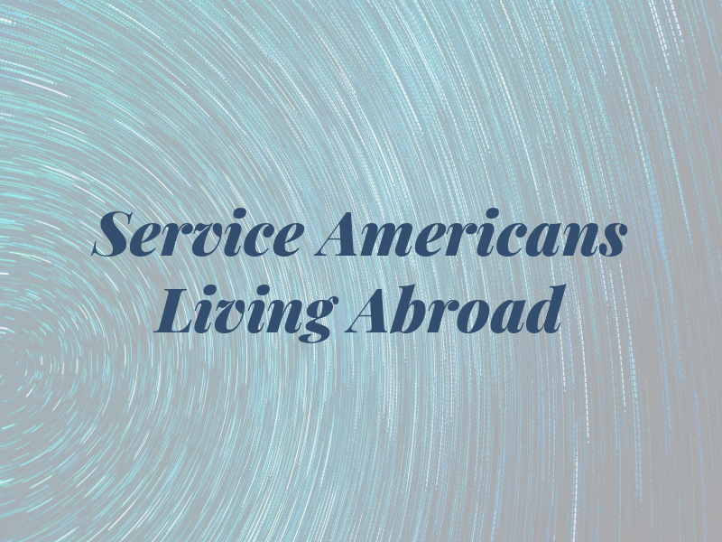 US Tax Service For Americans Living Abroad