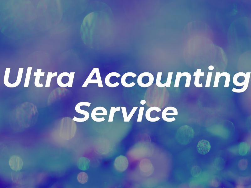 Ultra Accounting Service