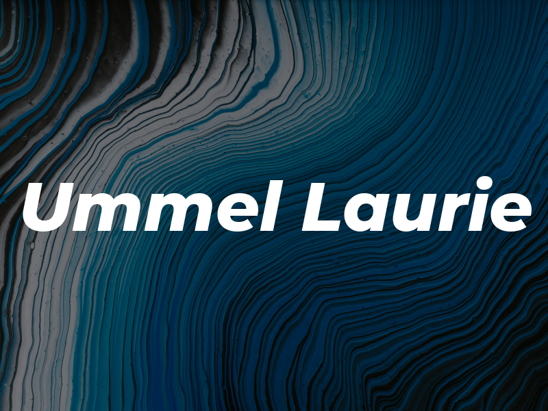 Ummel Laurie