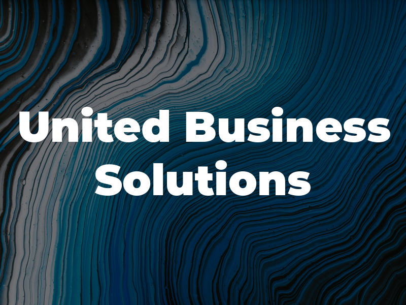 United Business Solutions