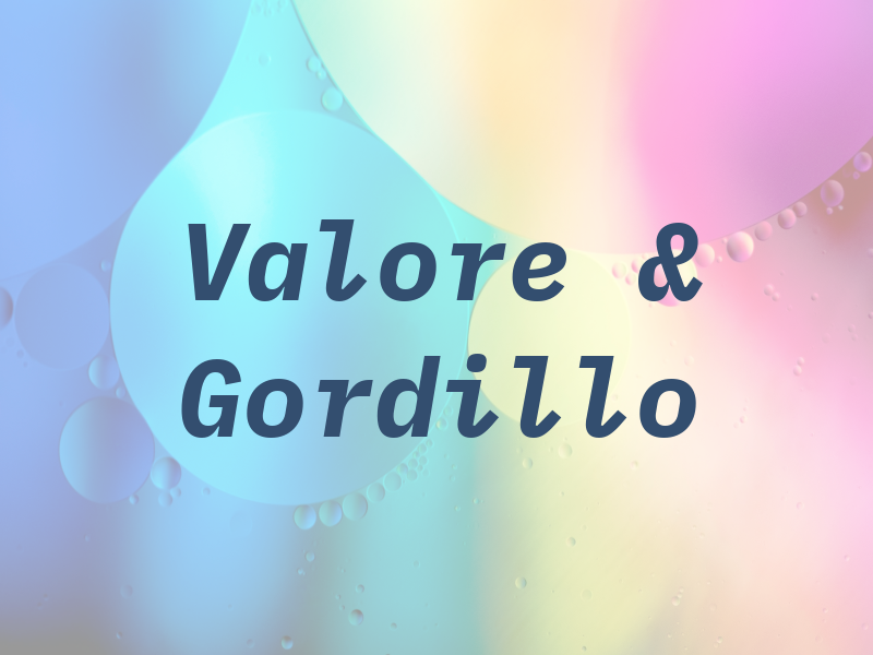 Valore & Gordillo