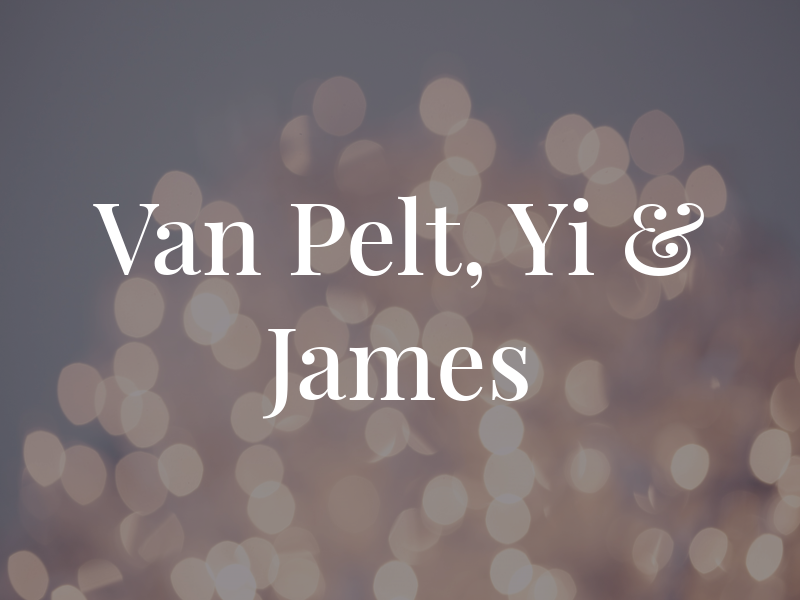 Van Pelt, Yi & James