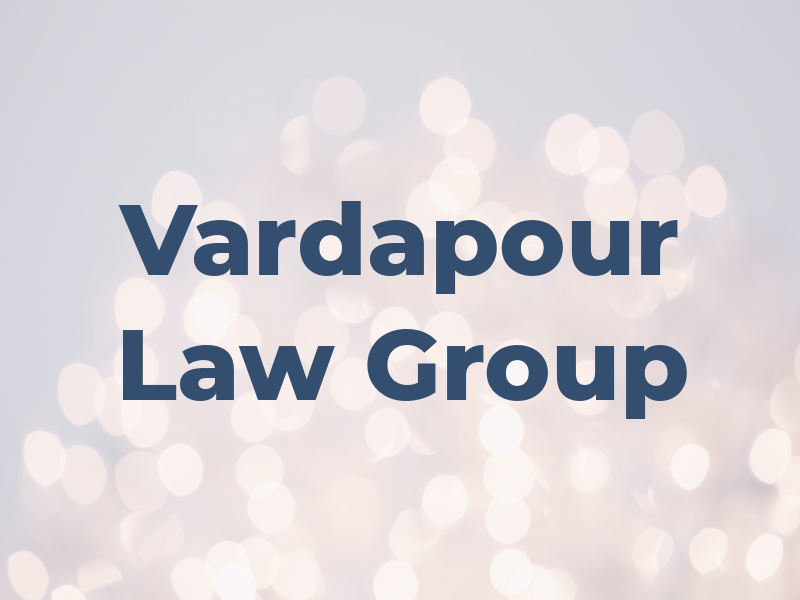 Vardapour Law Group