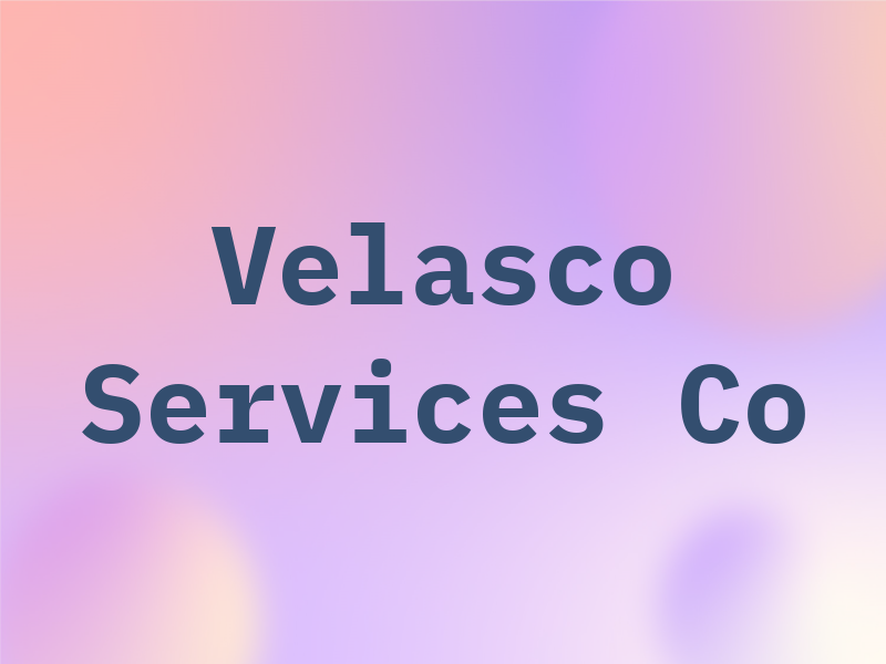 Velasco Services Co