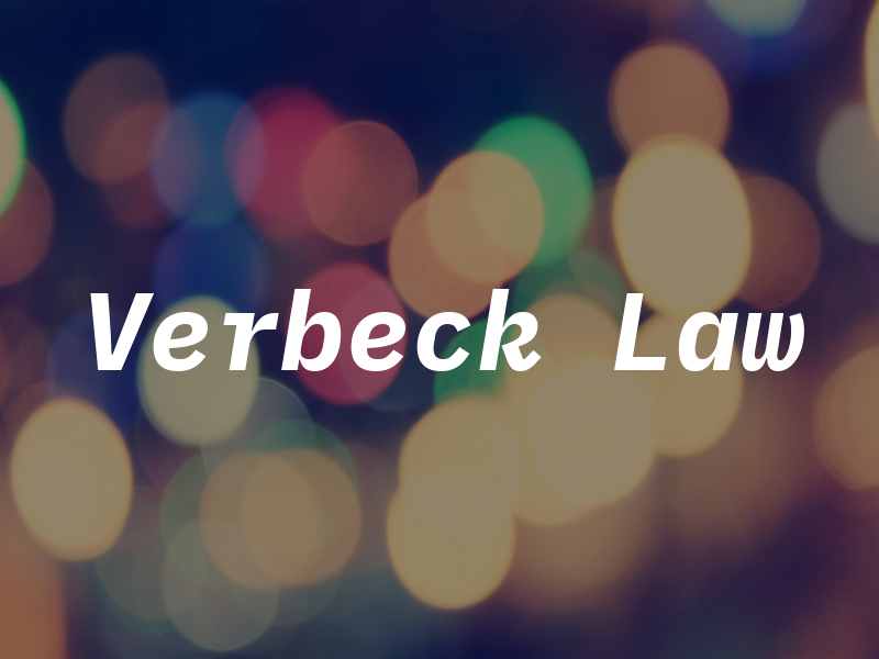 Verbeck Law