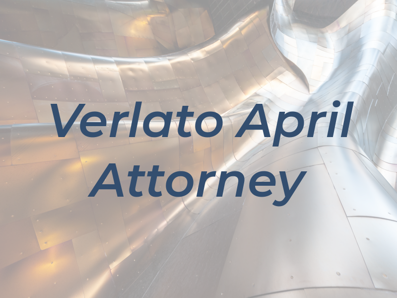 Verlato April A Attorney At Law